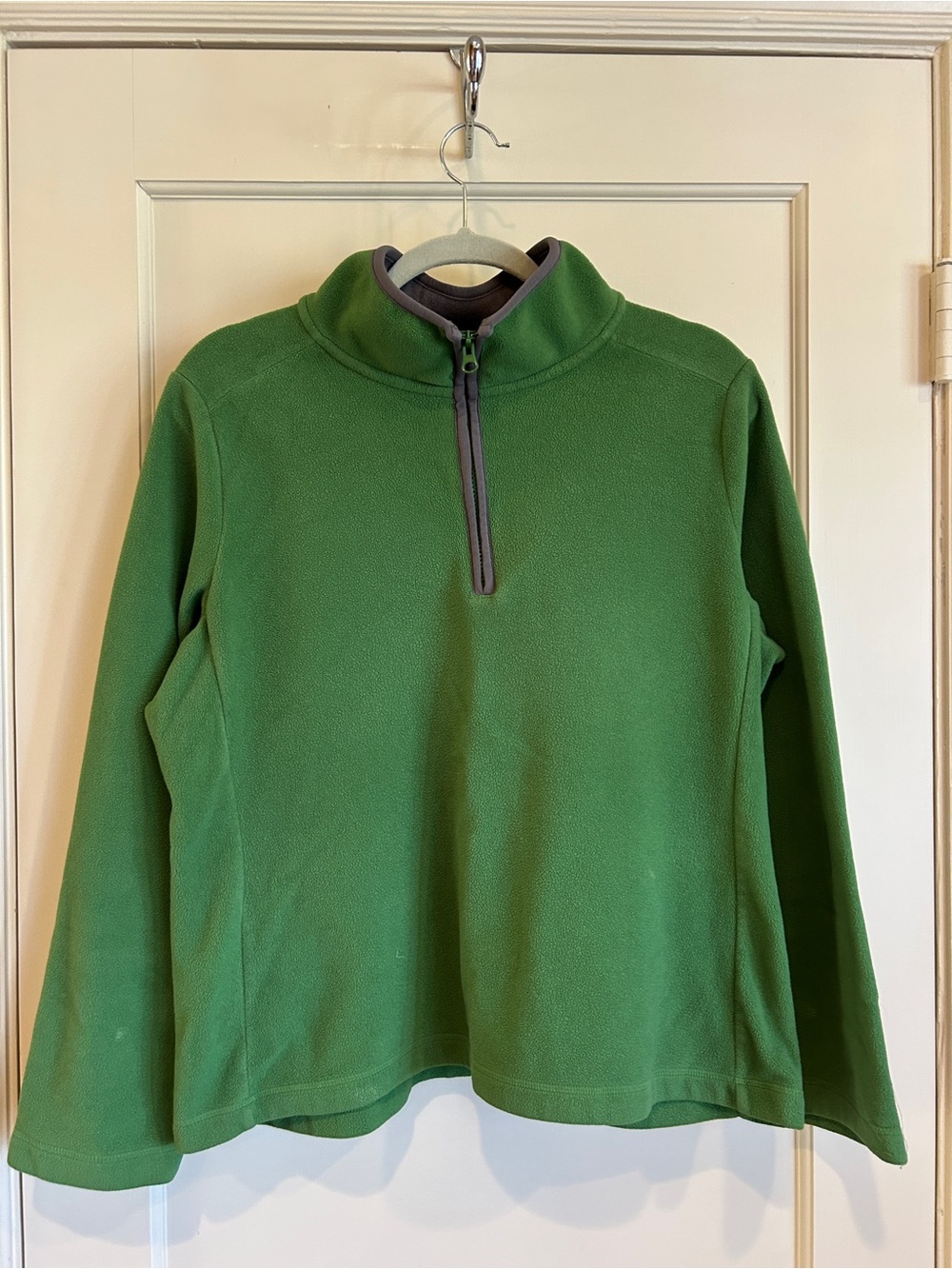Vintage Old Navy Green Half-Zip Fleece Pullover